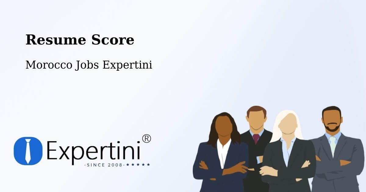 Resume Score & Job Description Match Tool – Meknes - Morocco Jobs Expertini
