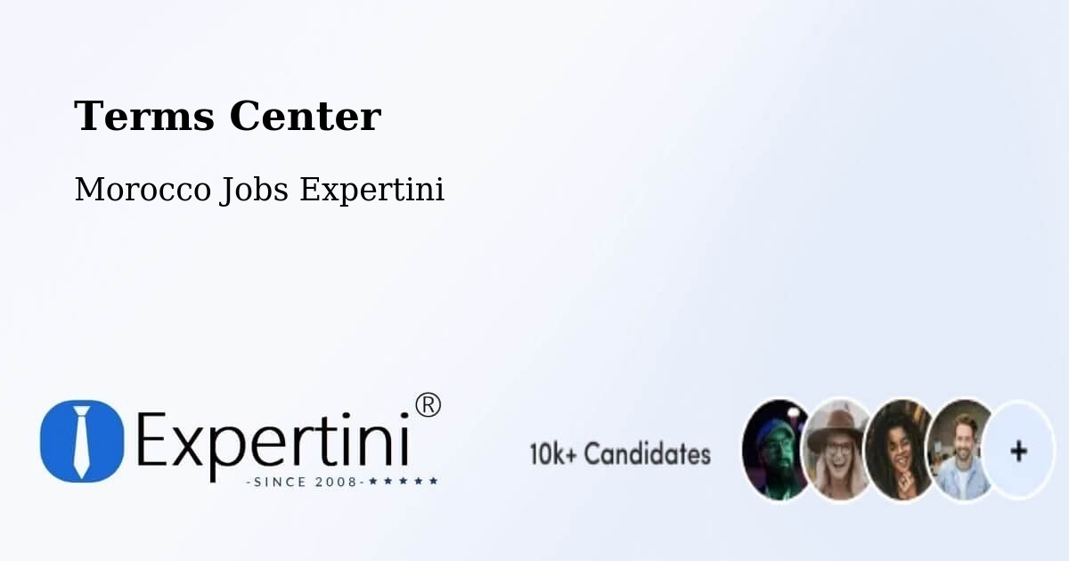 Terms of Service – Meknes - Morocco Jobs Expertini